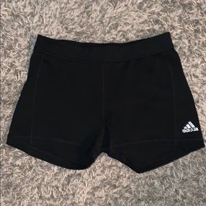 Black spandex shorts